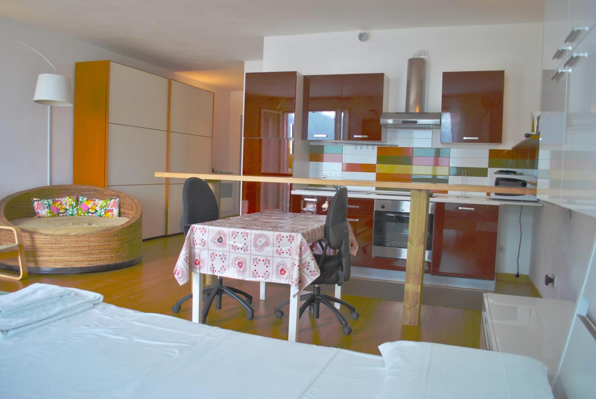 Studio Apartment Open Space With Terrace Argegno Exterior foto